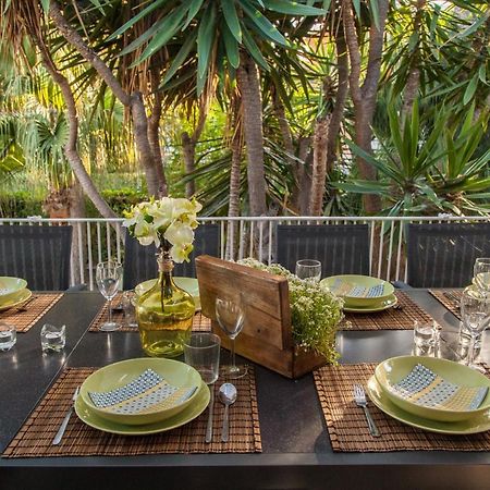 Villa Sitges Tupinetti Beach At 1 Min Walk Amaizing Garden And View Center Sitges 5 Minutes Walk Eksteriør billede