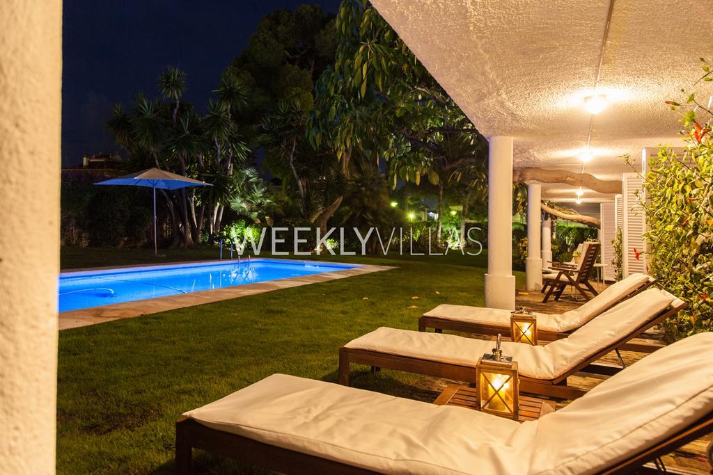 Villa Sitges Tupinetti Beach At 1 Min Walk Amaizing Garden And View Center Sitges 5 Minutes Walk Eksteriør billede