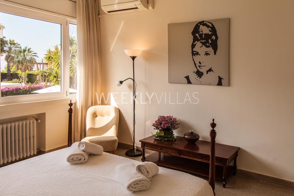 Villa Sitges Tupinetti Beach At 1 Min Walk Amaizing Garden And View Center Sitges 5 Minutes Walk Eksteriør billede