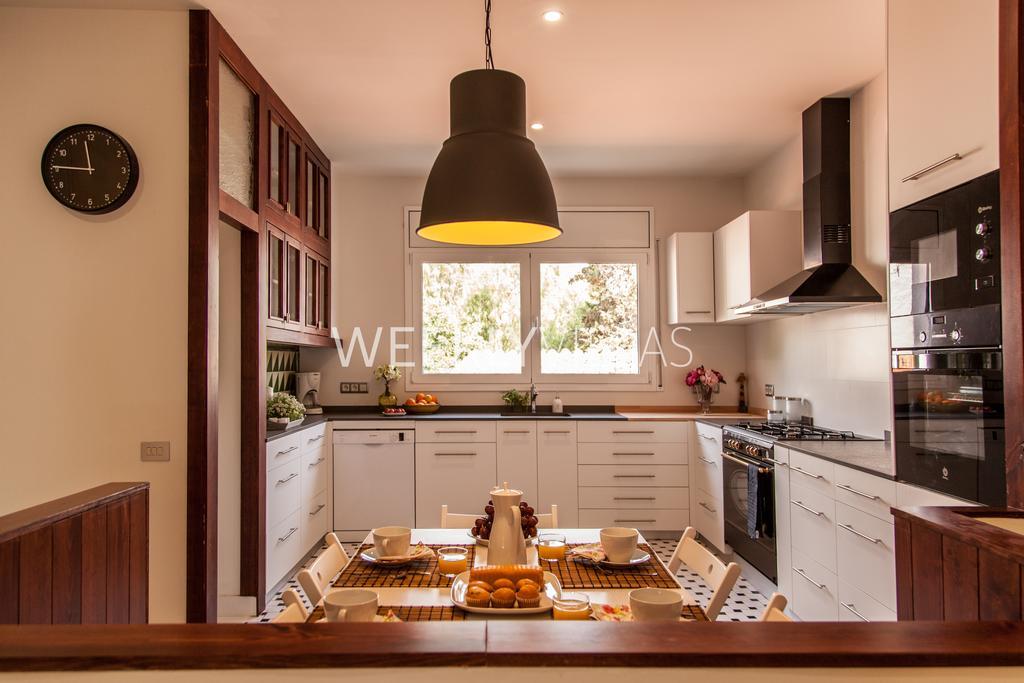 Villa Sitges Tupinetti Beach At 1 Min Walk Amaizing Garden And View Center Sitges 5 Minutes Walk Eksteriør billede