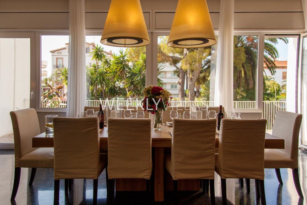 Villa Sitges Tupinetti Beach At 1 Min Walk Amaizing Garden And View Center Sitges 5 Minutes Walk Eksteriør billede